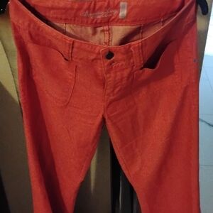 American Rag Bright Orange Women’s Ankle Jeans